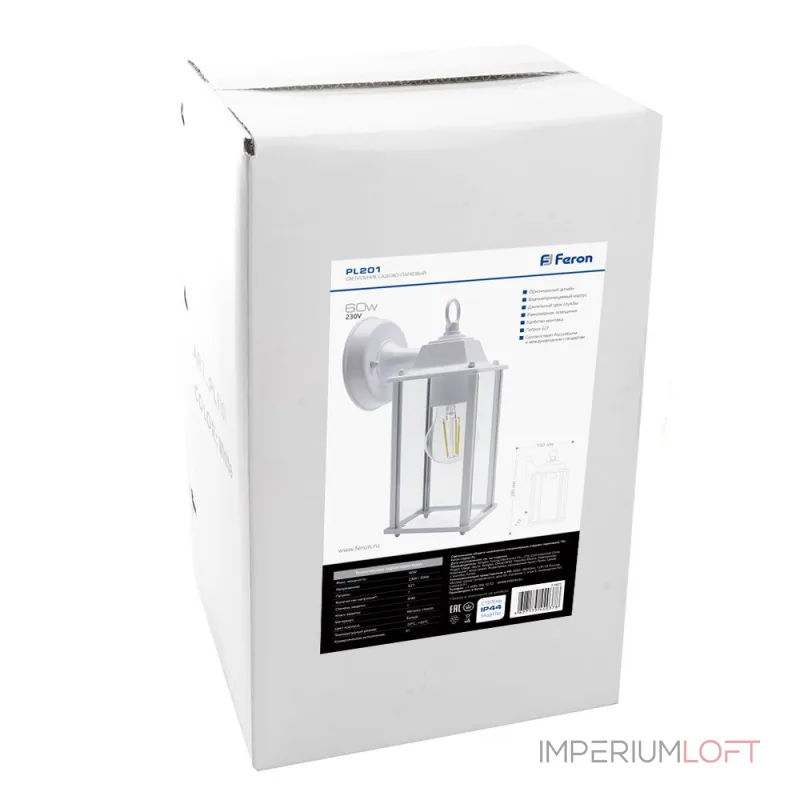 Светильник садово-парковый Feron Санторини PL201 E27 IP44 60W от ImperiumLoft Светильник садово-парковый Feron Санторини PL201 E27 IP44 60W от ImperiumLoft