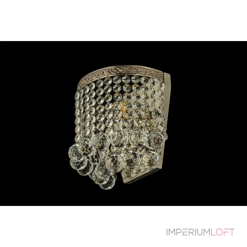 Настенный светильник Arti Lampadari Castellana Nickel Castellana E 2.10.501 N