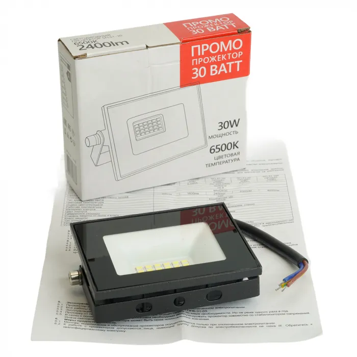 Светодиодный прожектор Feron Saffit SFL51-30 LED IP65 30W 6500К от ImperiumLoft