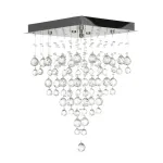 Каскадная люстра Arti Lampadari Flusso Nickel Flusso H 1.4.40.615 N