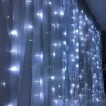Гирлянда дождь FERON CL24 480LED 5000К (белый) 3*3м+3м IP44 24W 41627 от ImperiumLoft