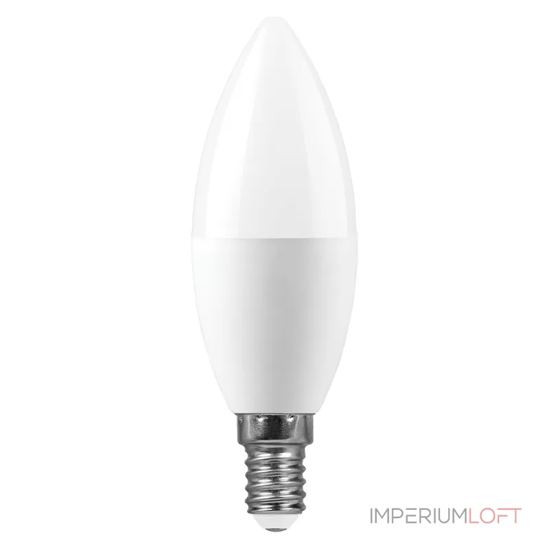 Лампа светодиодная SBC3720 C37 (свеча) 20W 230V E14 4000К (белый) Feron Saffit 55273