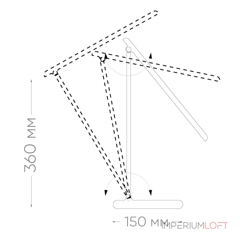 Настольная лампа офисная Feron Saffit DE1600 24118 от ImperiumLoft Настольная лампа офисная Feron Saffit DE1600 24118 от ImperiumLoft