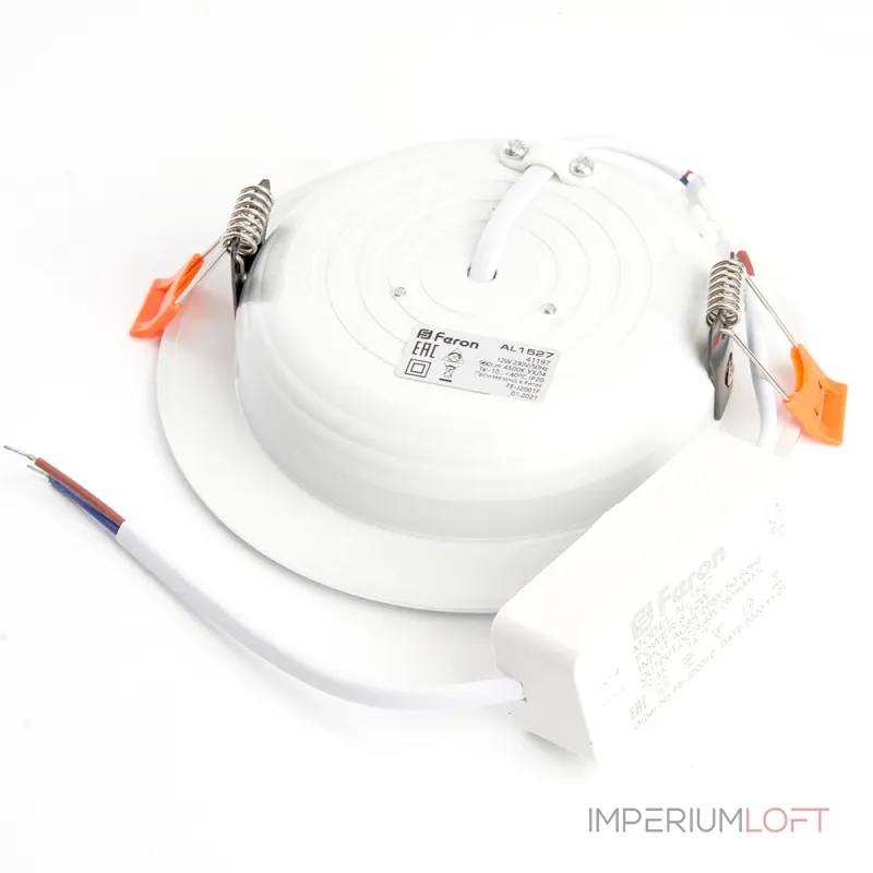Светодиодный встраиваемый светильник Feron AL1527 LED IP20 12W 4500К