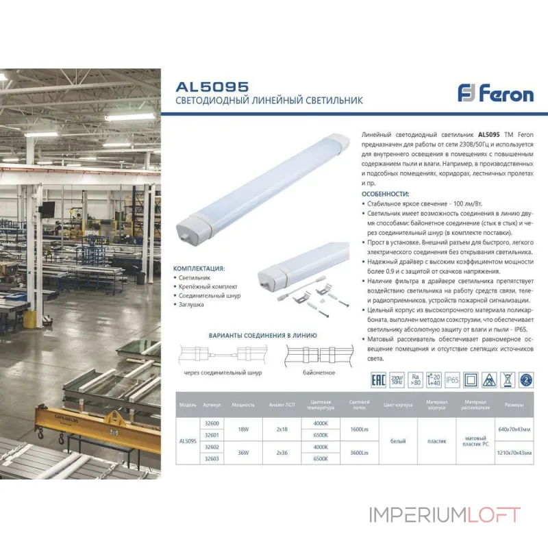 Накладной светильник Feron 32602 Цвет арматуры белый Цвет плафонов белый