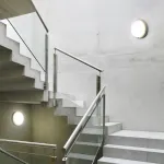 Светильник светодиодный пылевлагозащищённый с акуст.датчиком Feron AL3018 LED IP65 12W 4000К