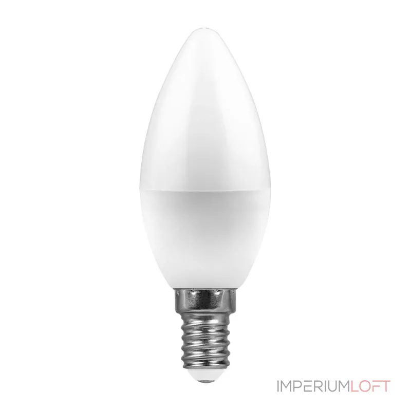 Лампа светодиодная Feron LB-97 Свеча E14 7W 175-265V 4000K 25476