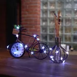 Гирлянда линейная от батареек FERON CL589, 20LED, 5000К (белый) 2м+0,3м IP20, 2W 51446