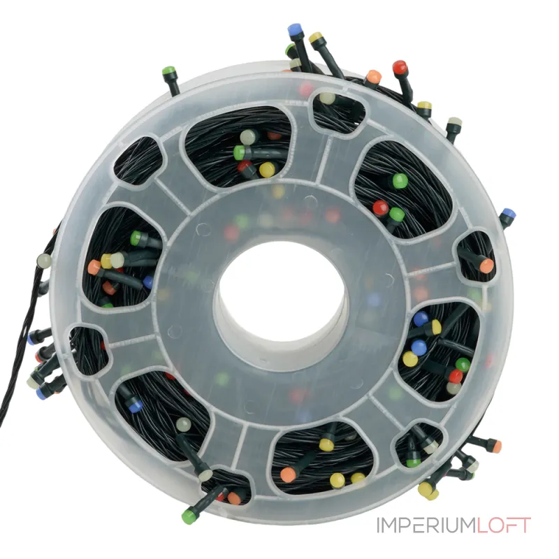 Гирлянда линейная FERON CL98 220LED (мультиколор) 50м+3м IP44 11W 51438