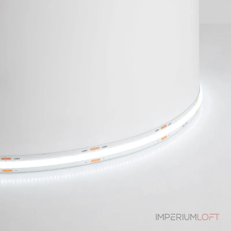 Светодиодная COB лента Feron LS530 320SMD(2110)/м 10Вт/м 24V 5000*8*1.8мм 4000К IP20 48264