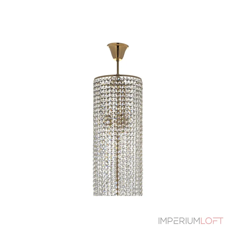 Подвесная хрустальная люстра Arti Lampadari Stella Gold Stella E 1.3.20.105 G