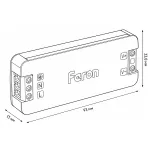 Трансформатор электронный для светодиодной ленты 48W 24V IP20 (драйвер) Feron 53144