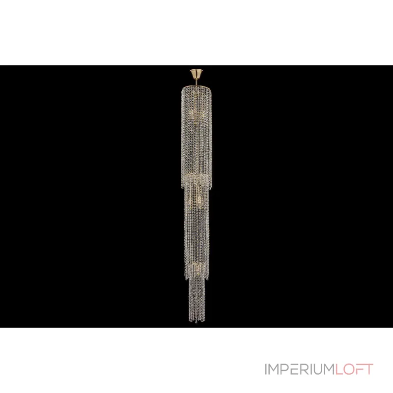 Подвесная хрустальная люстра Arti Lampadari Stella Gold Stella E 1.3.20.105 G