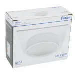 Светильник потолочный встраиваемый Feron DL500 GX53 IP20 15W от ImperiumLoft