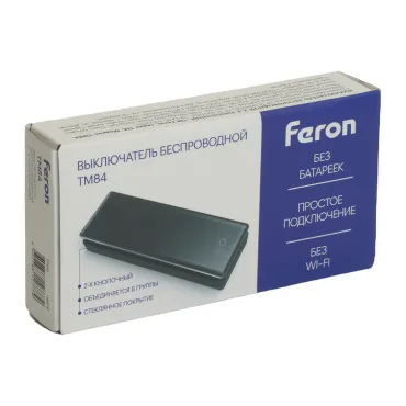 Выключатель беспроводной Feron TM84 48878 от ImperiumLoft