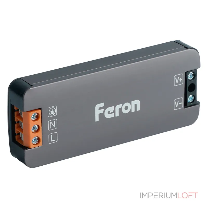 Трансформатор электронный для светодиодной ленты 48W 24V IP20 (драйвер) Feron 53144