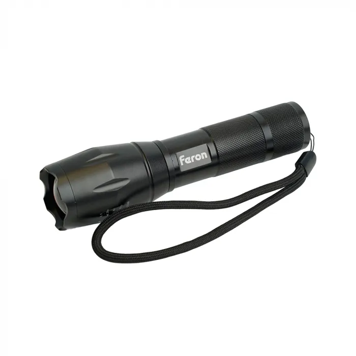 Фонарь ручной с аккумулятором USB ZOOM Feron TH2400 41682 от ImperiumLoft