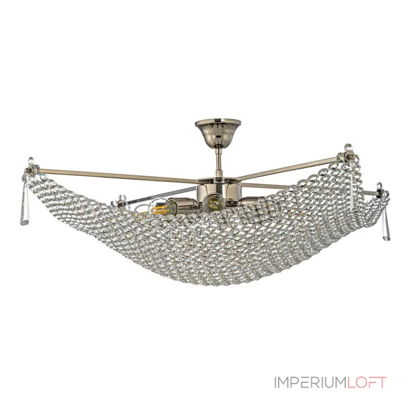 Потолочный светильник Arti Lampadari Roma Nickel Roma E 1.3.80.501 N Потолочный светильник Arti Lampadari Roma Nickel Roma E 1.3.80.501 N