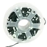 Гирлянда линейная FERON CL98 220LED 5000К (белый) 50м+3м IP44 11W 51437