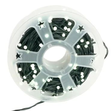 Гирлянда линейная FERON CL98 220LED 5000К (белый) 50м+3м IP44 11W 51437