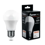 Лампа светодиодная Feron LB-1020 E27 20Вт 6400K 38043 Цвет арматуры хром