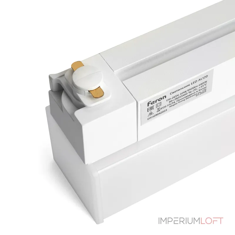 Трековый светодиодный светильник Feron AL120 LED IP20 60W 6500К Трековый светодиодный светильник Feron AL120 LED IP20 60W 6500К