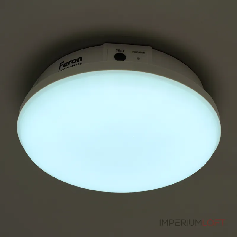 Светильники встраиваемые с блоком аварийного питания Feron AL3025 LED IP65 12W