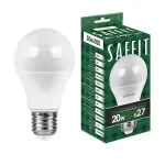 Лампа светодиодная Feron Saffit SBA6020 E27 20Вт 6400K 55015 Цвет арматуры белый Цвет плафонов белый