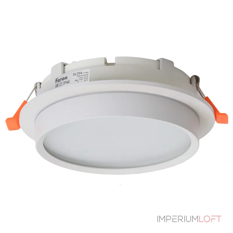 Светильник потолочный встраиваемый Feron DL704 GX70 IP44 25W Светильник потолочный встраиваемый Feron DL704 GX70 IP44 25W
