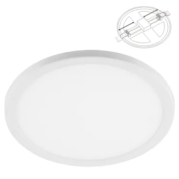 Светодиодный встраиваемый светильник Feron AL508 LED IP20 9W 2700К