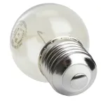 Лампа светодиодная Feron LB-383 Шарик прозрачный E27 2W 230V красный 48933