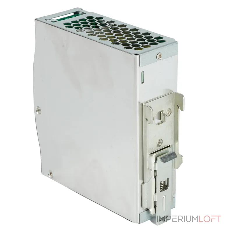 Трансформатор электронный для светодиодной ленты на DIN-рейку 120W 24V 40*125.2*113.5мм IP20 Feron 52135