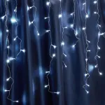 Бахрома световая Feron CL23 32349 Цвет арматуры хром Цвет плафонов белый