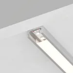 Профиль встраиваемый Feron 10267 Цвет арматуры серебро Цвет плафонов прозрачный