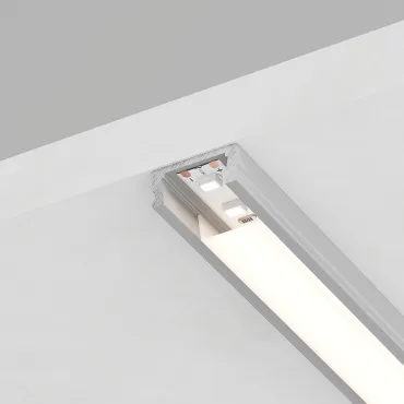 Профиль встраиваемый Feron 10267 Цвет арматуры серебро Цвет плафонов прозрачный