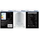 Накладной светильник Feron 32632 Цвет арматуры белый Цвет плафонов белый от ImperiumLoft