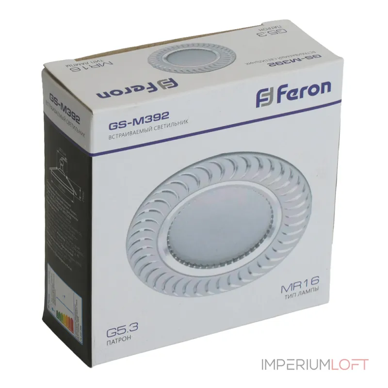 Встраиваемый светильник Feron GS-M392 28339