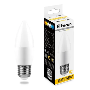 Лампа светодиодная Feron LB-970 E27 13Вт 2700K 38110