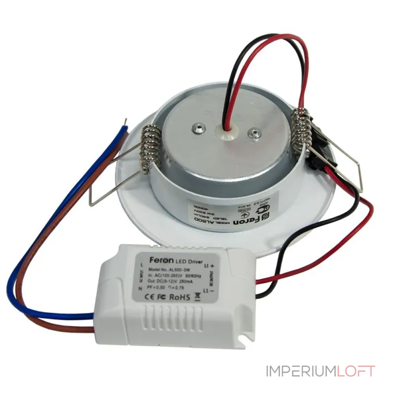 Встраиваемый светильник Feron Saffit AL500 27927