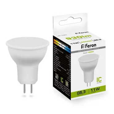 Лампа светодиодная Feron Lb 760 G5.3 11Вт 4000K 38138