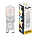 Лампа светодиодная Feron LB-430 G9 5Вт 2700K 25636 от ImperiumLoft