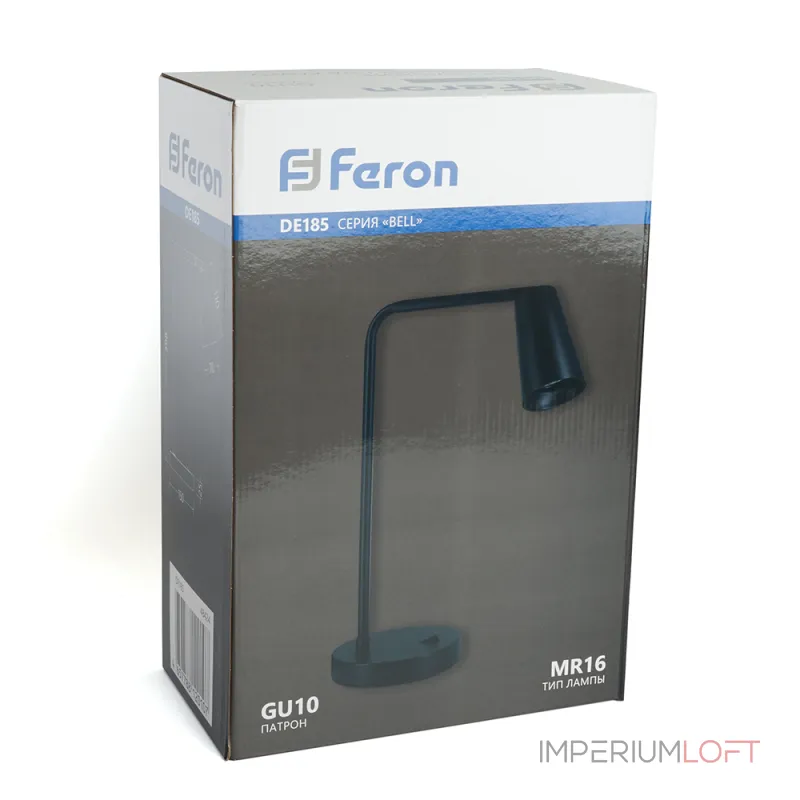 Настольная лампа Feron DE185 GU10 IP20 35W
