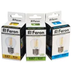 Лампа светодиодная Feron LB-61 E27 5Вт 2700K 25581 от ImperiumLoft