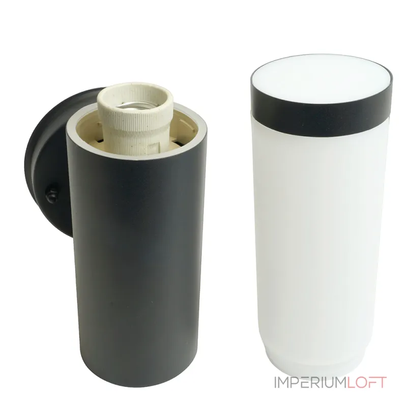 Светильник садово-парковый Feron Техно DH041-B RAL color 9005 E27 IP44 18W от ImperiumLoft Светильник садово-парковый Feron Техно DH041-B RAL color 9005 E27 IP44 18W от ImperiumLoft