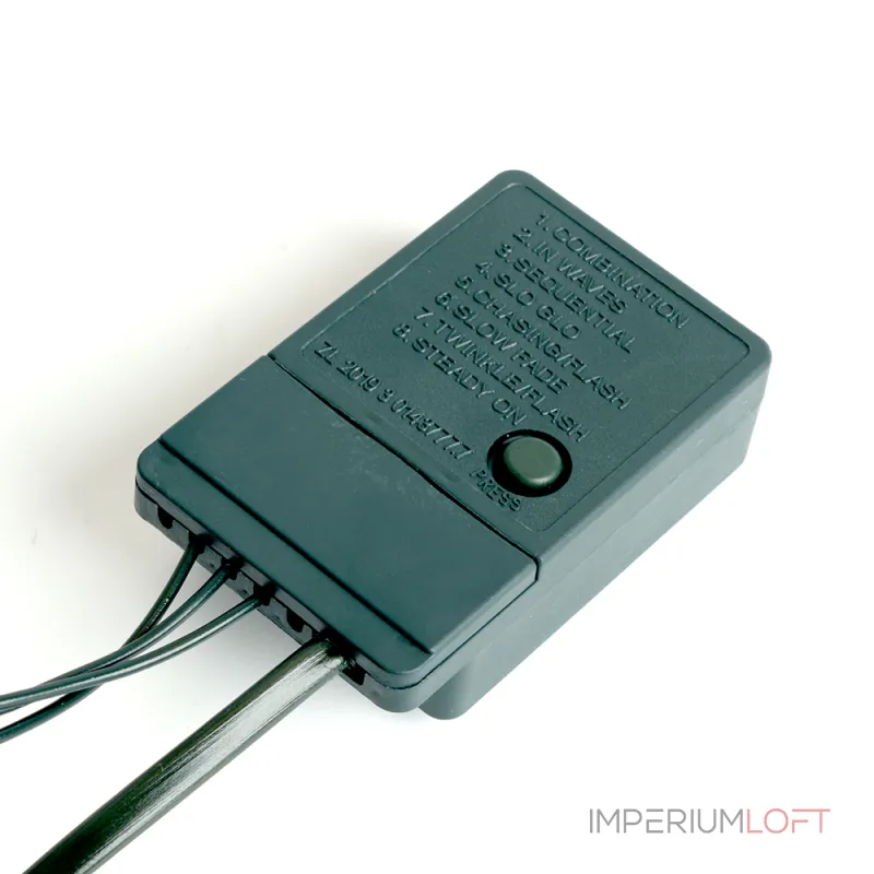 Гирлянда линейная FERON CL02 20LED (розовый) 2м+15м IP20 12W 32287