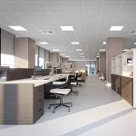 Универсальная светодиодная панель Feron LED IP54 36W 5000К