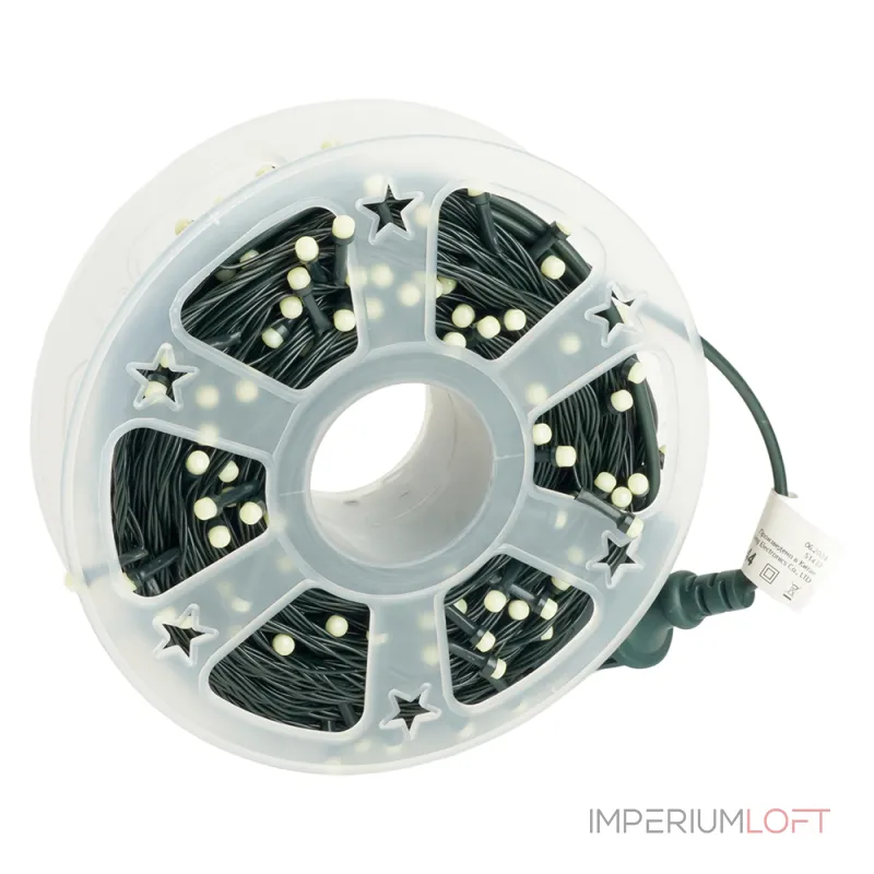 Гирлянда линейная FERON CL98 220LED 5000К (белый) 50м+3м IP44 11W 51437