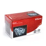 Занавес световой Feron CL21 32341 Цвет арматуры хром Цвет плафонов белый