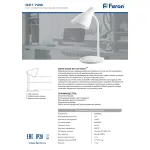 Настольная лампа офисная Feron Saffit DE1726 29857