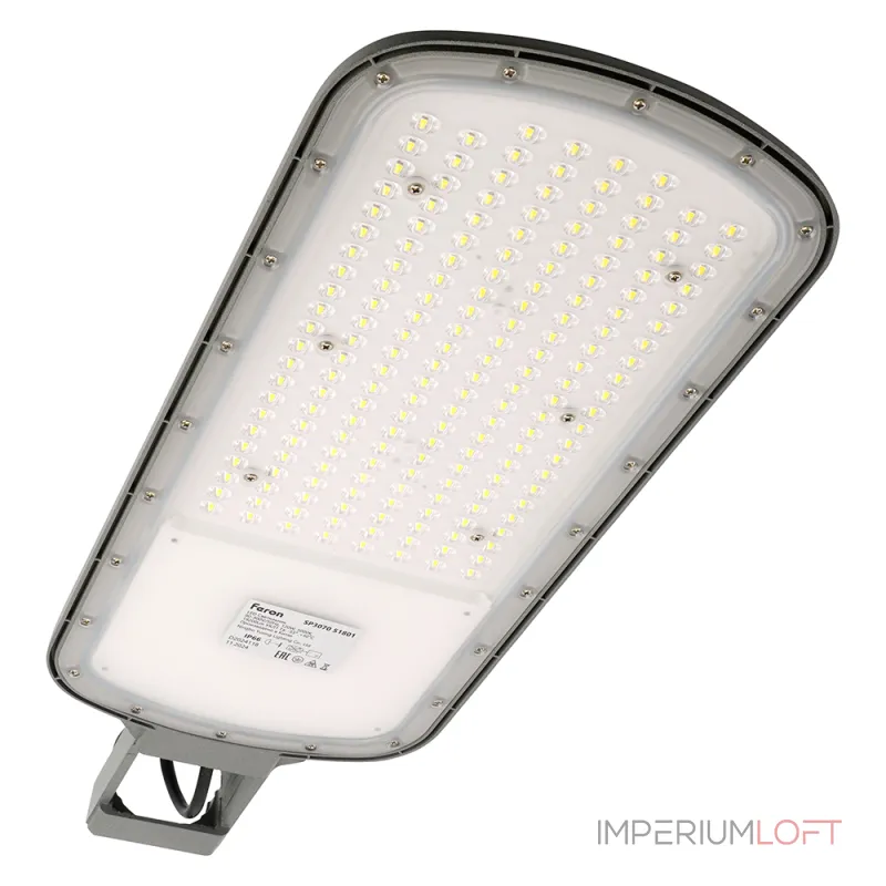 Светодиодный уличный консольный светильник Feron SP3070 LED IP66 120W 5000К Светодиодный уличный консольный светильник Feron SP3070 LED IP66 120W 5000К